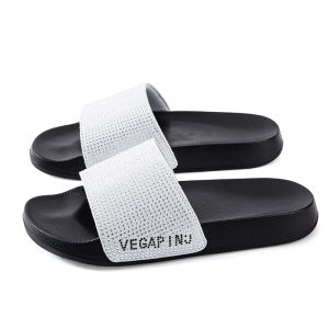 Vegapino Waterproof Flash Slippers Summer Women Beach Outdoor Home Indoor Anti-Slip Casual Selipar Perempuan VSE606