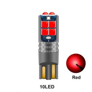 1 Chiếc Đèn Pha Nhỏ Phía Trước NISSAN Bóng Đèn 10 Bóng T10/W5W Đèn Biển Số Khởi Động Xe Hơi Cửa Bên Hông Màu Đỏ Trắng Cam Cho Almera