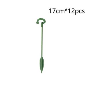 Turus Penyangga Tanaman 12pcs Tiang Penopang Tanaman 17cm Penyangga Tanaman Bonsai Bunga Anggrek