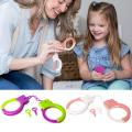 Fidget Toy 3D Radish Handcuffs Retractable Toy Handcuffs Fidgets For Kids Sensory Toys Stress Toys Radish Toy Gifts security. 