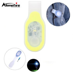 Alonefire PL200 Mini Emergency Light Clip Safety Soft Silicone Running Outdoor Child lamp Strap Hiking Walk Dog Camping Doctor Nurse Work Light