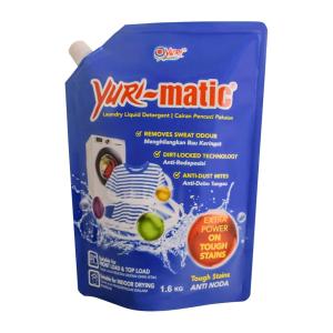 Yuri Matic Tough Stains Laundry Liquid Refill 1.6kg