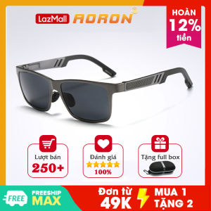 Kính Râm Nam Kính Phân Cực Sunglass Chống Lóa Chống Chói - AK013 - Aoron