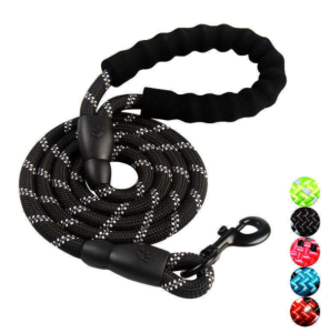 สายจูงสุนัข สายจูงหมา สายจูงเรืองแสง สายจูง ยาว 1.5 เมตร สะท้อนแสงได้ในเวลากลางคืน ที่จับนิ่ม ส่งฟรี ใช้ร่วมกับคูปอง