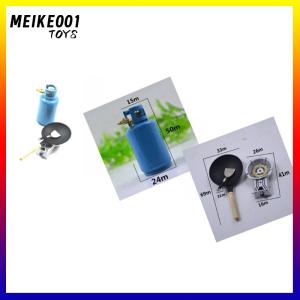 MEIKE001 บ้านตุ๊กตาขนาดเล็กครัว1:12ของเล่นชุดถังแก๊สสูง5ซม