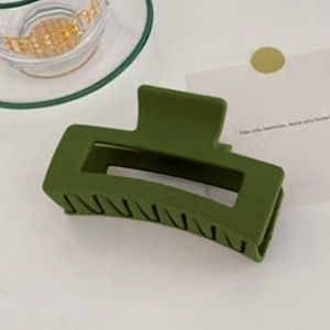 Murah Banget - Jepit Rambut Wanita Doff Kotak Panjang / Jedai Wanita Persegi Panjang Doff Korean Style Import / Jedai Rambut Wanita Model Bolong