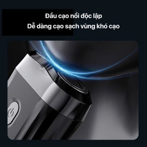 Máy cạo râu Enchen Mini 6 lưỡi dao kép mỏng chống nước IPX7 pin sử dụng đến 2 tháng - BH 12 tháng