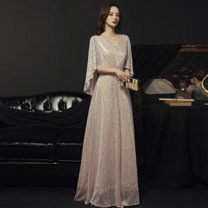 9Sbird Formal Evening Dress For Women Banquet Elegance Celebrity Host Annual Meeting Shiny High End Slim Prom Female Gown