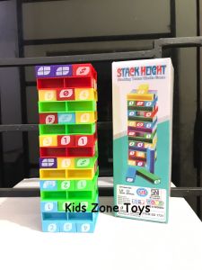 KZT Mainan Anak Stack Height Game Tumpuk Balok 45pcs / Stacking Tower Blocks Game SS1731