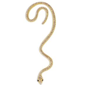 Retro Snake Cuff Cartilage Earrings No Pierced Ear Cartilage Clip on Wrap Earrings All-match Women Jewerly