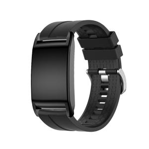 Sporty Silicone Straps Washable Bracelets Waterproof Belt For 5.0 22mm Fitness Device Wristband Easy Releases Mechanism