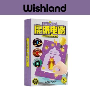 Call Play Magic Paper Circuit Ages 8+ LED Light-Up Greeting Cards Arts and Crafts Gift For Kids by WISHLAND