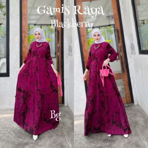 BG COLLECTION RAYA "READYSTOK SIAP KIRIM" GAMIS RAYA TWILL PREMIUM SIZE " S M L XL XXL "