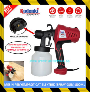 ALAT MESIN KOMPRESOR SEMPROT PENYEMPROT SEMPROTAN CAT AIR MINYAK TEMBOK KAYU BESI FURNITURE LISTRIK ELEKTRIK SERBAGUNA HIGH POWER ELECTRIC SPRAY SPRAYER GUN SPRAYGUN PAINT NOZZLE KUNINGAN SPRAYING AIRBRUSH AIR COMPRESSOR GUN PORTABLE HALUS RATA MURAH KUAT