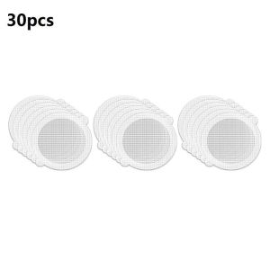 Saringan Rambut Kamar Mandi 30pcs Stiker Saringan Rambut Disposable Hair Catcher Shower Drain Cover