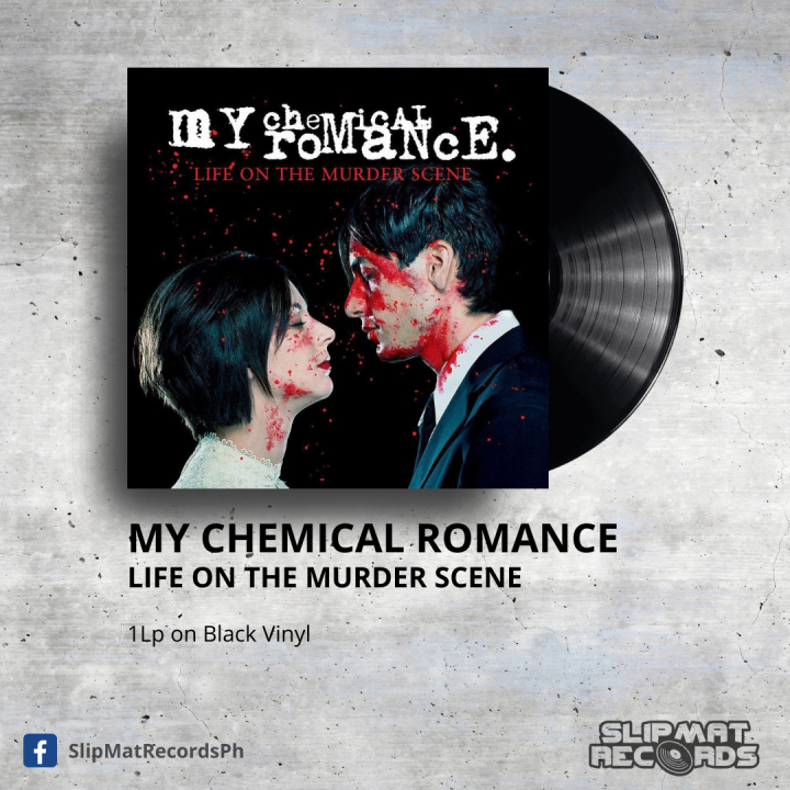 Vinyl store my chemical romance life on the murder scene