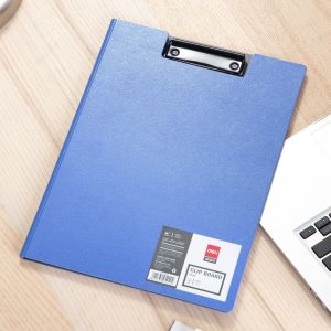 [HCM]Trình ký A4 2 mặt Deli - Xanh da trời - bìa PP - 1 Chiếc - E5540