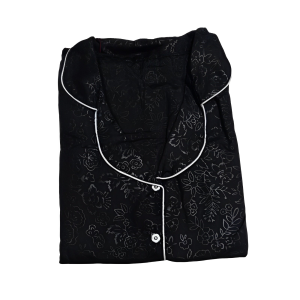 Setelan Piyama Baju Tidur Wanita Jumbo Polos Lengan Pendek Celana Panjang Katun Embox XXL