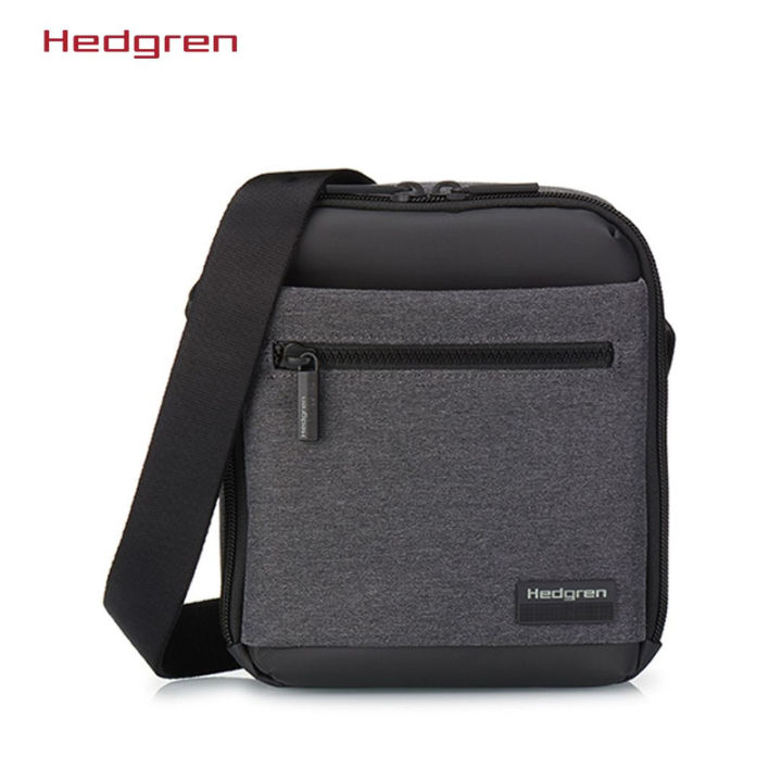 Hedgren App Sling Bag Stylish Grey Men 2.8L Lazada PH