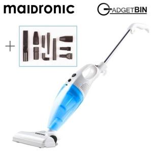 (Msia 3 Pin Plug) Gadgetbin maidronic 2 in 1 Push-Rod Handheld Powerful 12kPa Suction Vacuum Cleaner Free 9 pcs Accessories Set vacuum