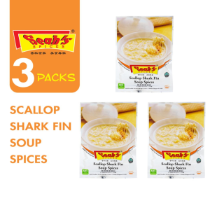 [BUNDLE OF 3] Scallop Shark Fin Soup Spices Premix (4 pax serving) [SEAHS SPICES]