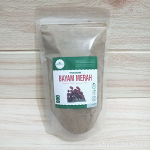 HERBAL BUBUK TEPUNG BAYAM MERAH TERMURAH-250 GRAM