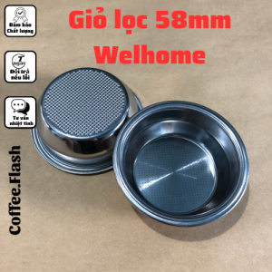 Giỏ lọc (Filter Basket ) size 58mm máy pha cà phê Welhome (WPM) - chén lọc cho tay pha máy cà phê.