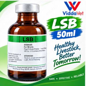 LSB 50ml Pig Health Care for Swine Enzootic Pneumonia Swine Farm Health Product for Pneumonia Control