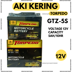 AKI ACCU TORPEDO ORIGINAL FULL KERING GTZ5S MTZ5S AKI MOTOR BEAT VARIO VIXION  MIOGT GTZ5 YTZ5 100% BARU MURAH PROMO BARANG BERKUALITAS
