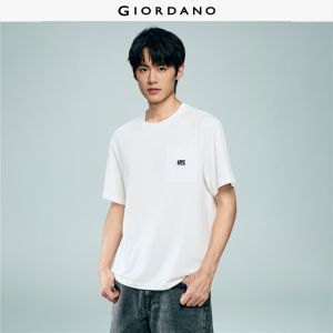 GIORDANO Men T-Shirt Round Neck Short Sleeve T-Shirt Casual Stylish Trendy Elegant Comfortable Fashion Classic 13026328