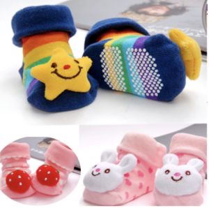 Newborn Baby 3D Anti Slip Socks | Infant Sock Non-slip Baby Girls Boys Autumn Winter Kids Floor Socks Shoes Anti Slip Soft Sole Sock