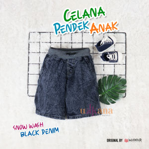 CELANA PENDEK ANAK RIPPED JEANS PREMIUM 6-14 TAHUN / CELANA PENDEK ANAK TERLARIS MOTIF RIPPED SOBEK