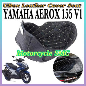 YAMAHA AEROX 155 V1 V2 UBox Leather Cover Seat Cover High Quality U-BOX Compartment Leather Cover