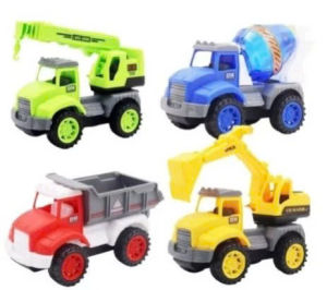 Set đồ chơi 4 xe quân sự chạy trớn