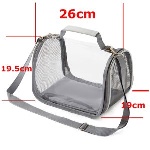 KKT Nhẹ Chim mang theo thú cưng Lồng du lịch có chân đế để đi bộ đường dài Bác sĩ thú Ghé thăm Mua sắm ngoài trời