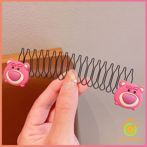 Thai Pioneers หวีดึงผมหน้าม้า ลายการ์ตูนน่ารัก กิ๊บติดผม สําหรับลูกสาว Cartoon Hair Comb