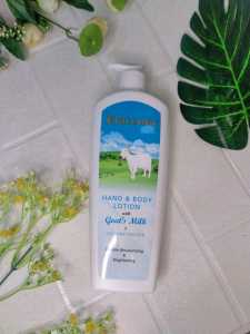 Hand & Body Lotion Goats Milk Flacenta - Dari Susu Kambing - Cerah & Lembut - Handbody - Body Lotion - BPOM