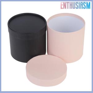 【Enthusiasm】🌟🌟【Hot Sale】🎈 กล่องกระดาษลายดอกไม้ทรงกลม1ชิ้นกล่องใส่ของขวัญกล่องของขวัญงานปาร์ตี้