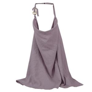Soft Nursing Cover Double Layer Apron Newborn Blanket for Breastfeeding Breathable Nursing Apron Multifunctional Blanket