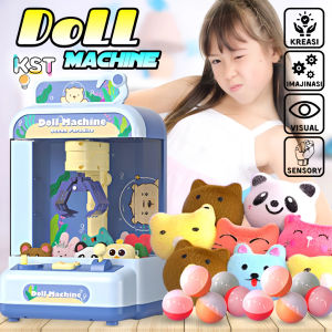 Mesin Capit Boneka Mainan Anak Perempuan 2-3-4-5-6 Tahun Mini Doll Machine Mainan Mesin Capit Boneka Mini Termurah