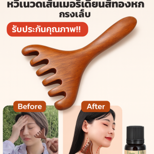 หวีนวดเส้นเมอริเดียน เครื่องนวดหัวหยิกห้าก้าน