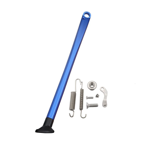 Aluminum Parking Stand Motorcycle Maintenance Side Support Easy to Use Offering Reliable Support for 17-23 Bikes