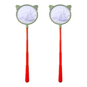 2 cái có thể thu vào Dip Net xách tay vợt bắt bướm bể cá bể cá lưới bắt tôm nhà bể cá hồ bơi dụng cụ vệ sinh