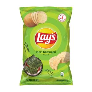 Lays Nori Seaweed Potato Chips Snacks 170G