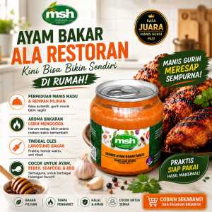 Bumbu Ayam Bakar Madu 190 gr Bumbu Ayam Bakar Madu Asli Bumbu Ayam Bakar Madu Tinggal Oles