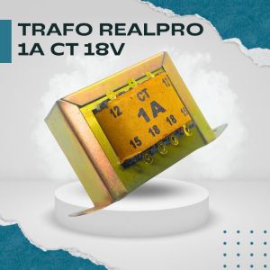 Trafo 1A CT 18V Realpro – Transformator Mini Handal