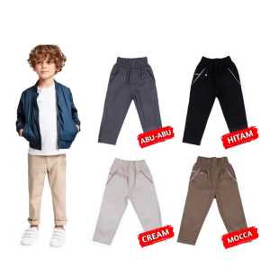 SETELAN ANAK LAKI-LAKI TERBARU KEMEJA FLANEL DAN CELANA CHINO PANJANG UNTUK 1-10 THN