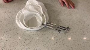 ถุงกรองชา กาแฟ แบบมีซิป ถอดซักได้ 3ขนาด พร้อมด้ามจับสแตนเลส MoCoo Home