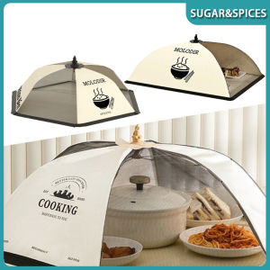 Foldable Breathable Food Cover Portable Fly Cover Umbrella Food Cover Picnic Protect Net