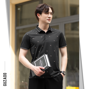 Áo thun có cổ nam Guzado Vải Cá Sấu 4 Màu Họa Tiết Trẻ Trung Năng Động Phù Hợp Nhiều Dịp Diện Đồ GPS208